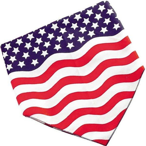 Patriotic Bandanas, Stars & Stripes