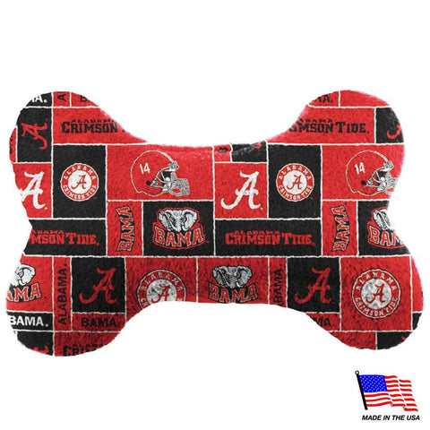 Alabama Crimson Tide Plush Bone Toy