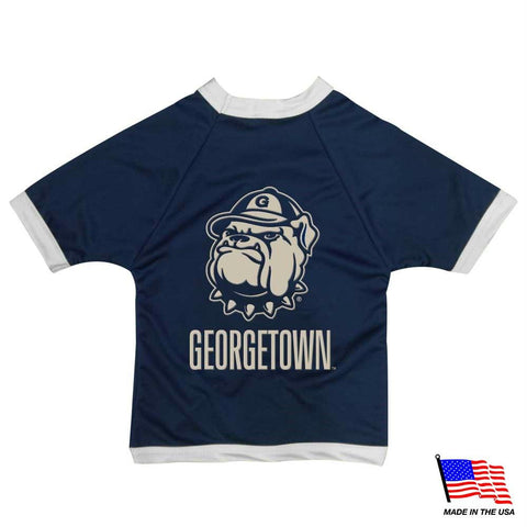 Georgetown Hoyas Athletic Mesh Pet Jersey