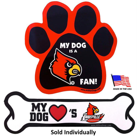 Louisville Cardinals Car Magnets