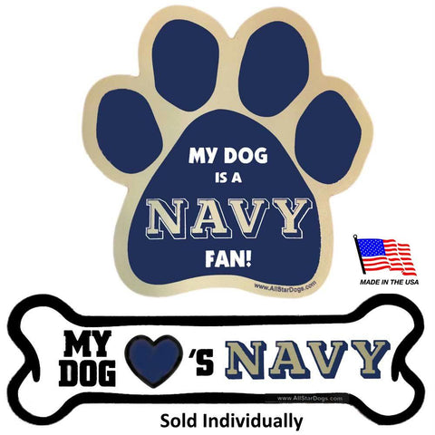 Navy Car Magnets