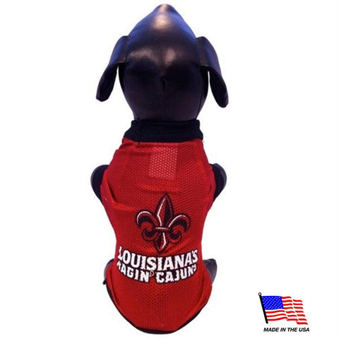 UL Lafayette Athletic Mesh Pet Jersey