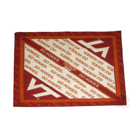 Virginia Tech Hokies Square Bandana