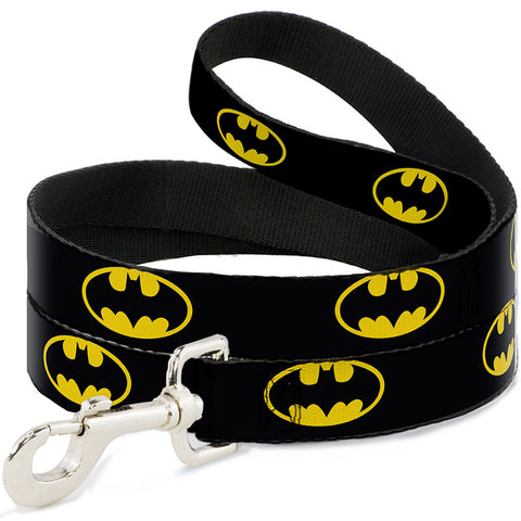 Buckle-Down Batman Shield Yellow Pet Leash