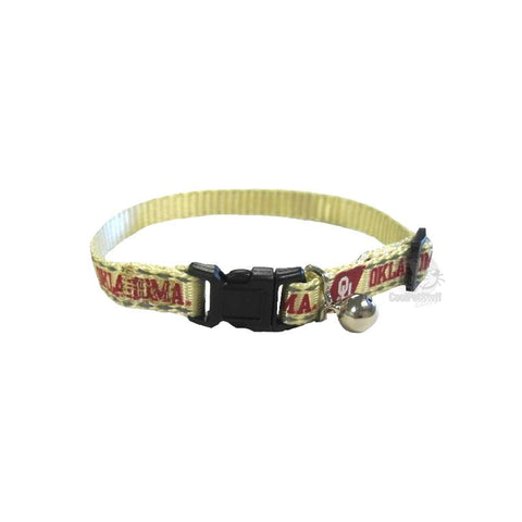 Oklahoma Sooners Cat Safety Collar
