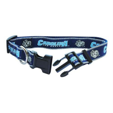 North Carolina Tarheels Pet Reflective Nylon Collar