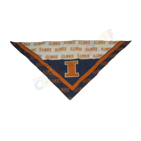 Illinois Fighting Illini Triangle Bandana