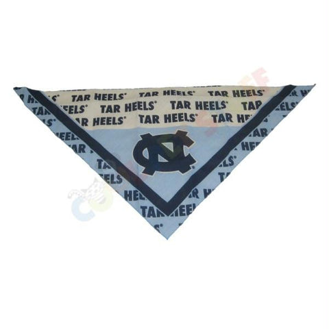 North Carolina Tarheels Triangle Bandana