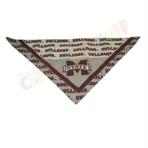 Mississippi State Bulldogs Triangle Bandana