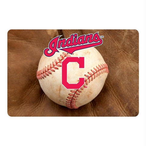 Cleveland Indians Pet Bowl Mat