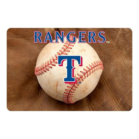 Texas Rangers Pet Bowl Mat