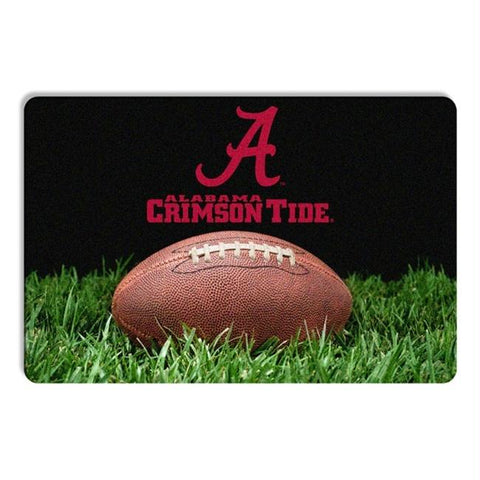 Alabama Crimson Tide Classic Football Pet Bowl Mat