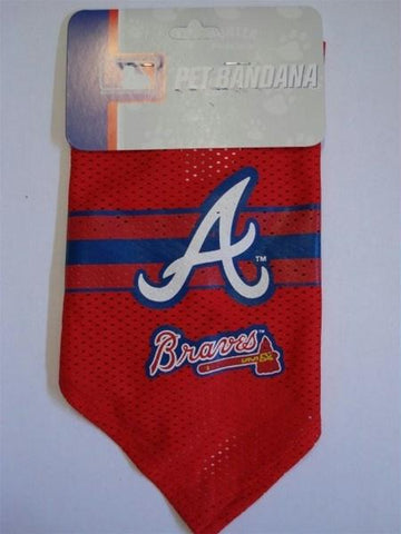 Atlanta Braves Mesh Dog Bandana