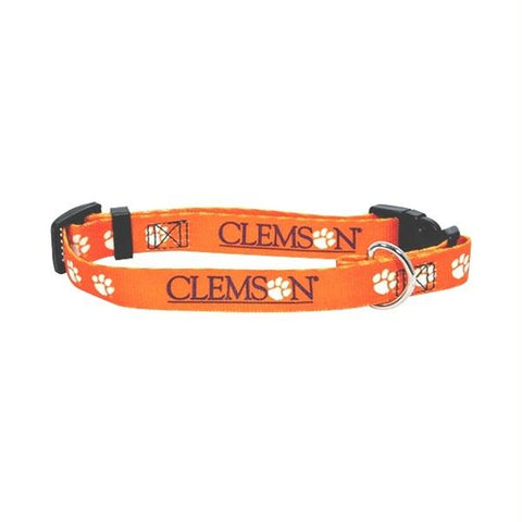 Clemson Tigers Dog Collar - Medium