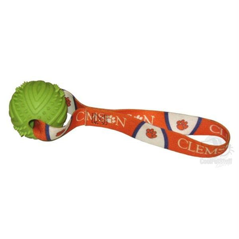 Clemson Tigers Rubber Ball Toss Toy