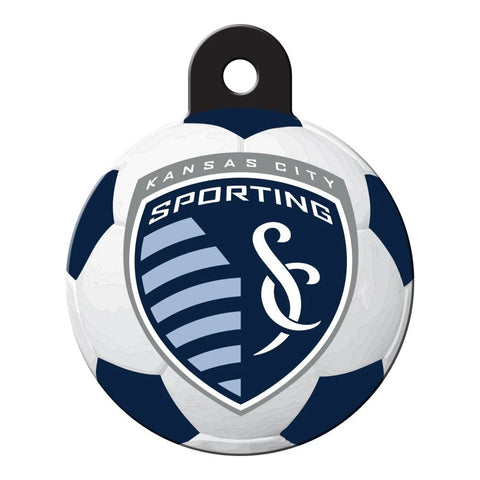 Sporting KC Large Circle ID Tag