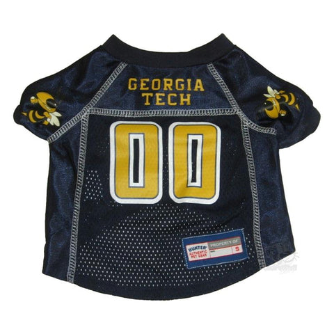 Georgia Tech Pet Mesh Jersey #2 SM