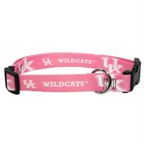 Kentucky Wildcats Pink Pet Collar