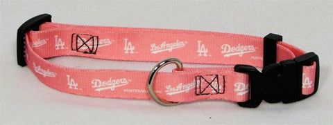 Los Angeles Dodgers Pink Dog Collar