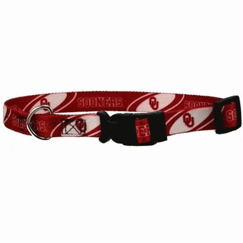 Oklahoma Sooners Dog Collar