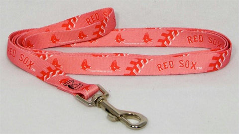 Boston Red Sox Pink Dog Leash