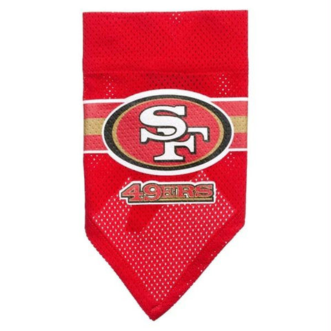 San Francisco 49ers Mesh Dog Bandana