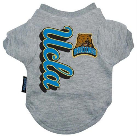 UCLA Bruins Heather Grey Pet T-Shirt