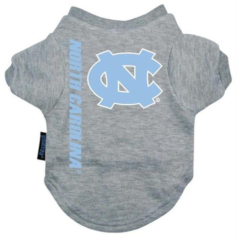 North Carolina Heather Grey Pet T-Shirt