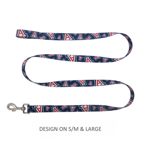 Arizona Wildcats Pet Nylon Leash - Large