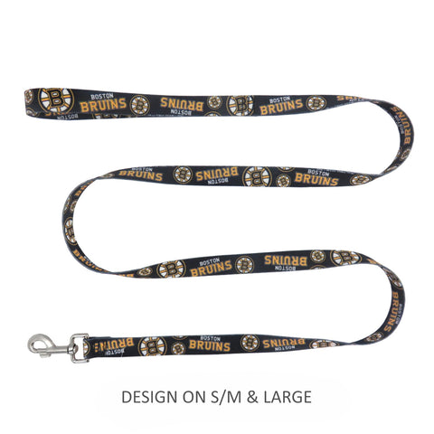 Boston Bruins Pet Nylon Leash - S/M