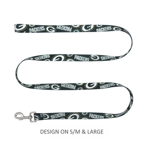 Green Bay Packers Pet Nylon Leash - S/M