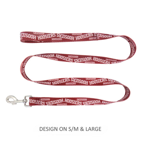 Indiana Hoosiers Pet Nylon Leash - S/M