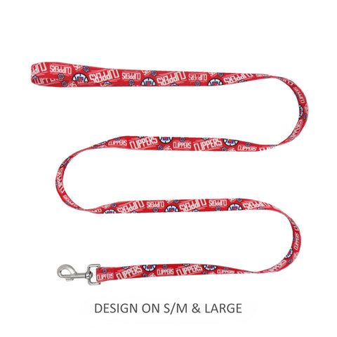 Los Angeles Clippers Pet Nylon Leash - S/M
