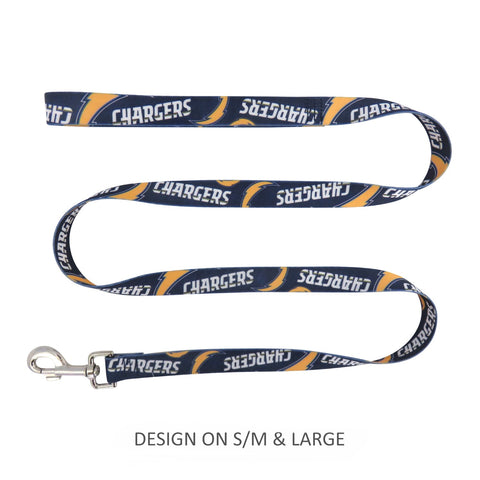 Los Angeles Chargers Pet Nylon Leash - S/M