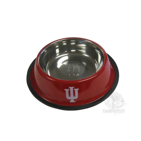 Indiana Hoosiers Stainless Steel Pet Bowl