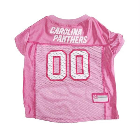 Carolina Panthers Pink Pet Jersey