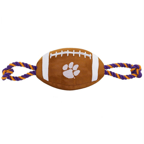 Clemson Tigers Pet Nylon Football
