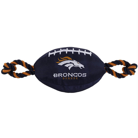 Denver Broncos Pet Nylon Football