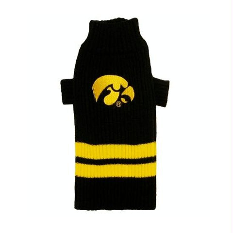 Iowa Hawkeyes Dog Sweater