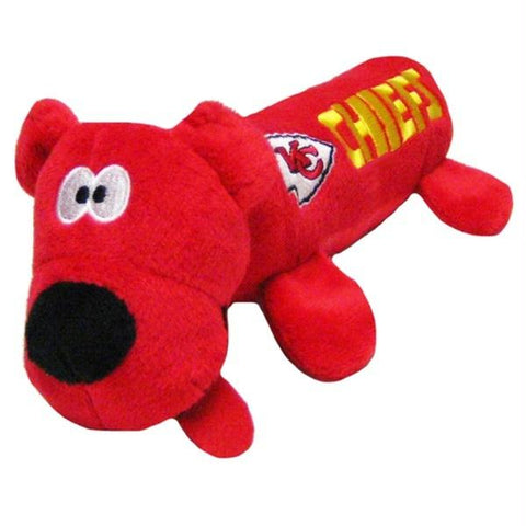 Kansas City Chiefs Plush Tube Pet Toy