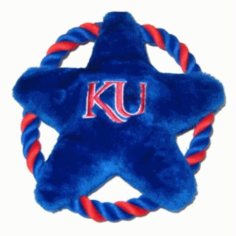 Kansas Jayhawks Star Rope Disk