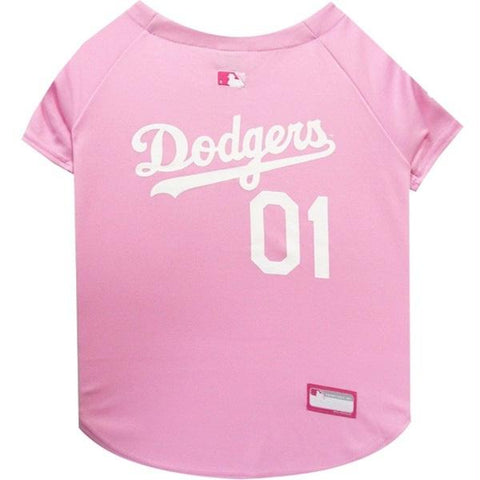 Los Angeles Dodgers Pink Pet Jersey
