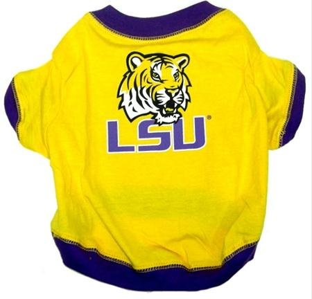 LSU Tigers Dog Tee Shirt