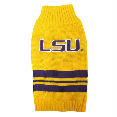 LSU Tigers Dog Sweater