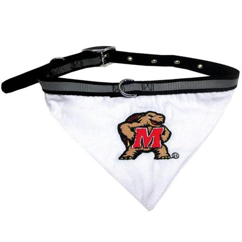 Maryland Terrapins Pet Collar Bandana