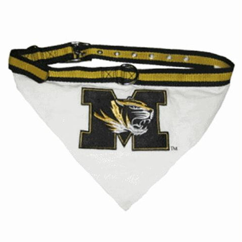 Missouri Tigers Dog Collar Bandana