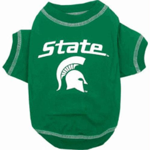 Michigan State Dog Tee Shirt