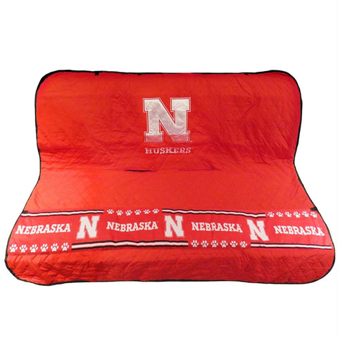 Nebraska Huskers Pet Car Seat Cover