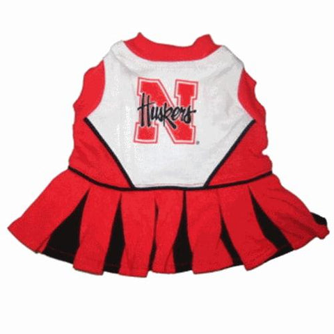 Nebraska Huskers Cheerleader Dog Dress