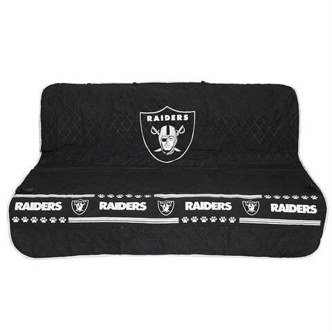 Oakland Raiders Pet Car Seat Cover